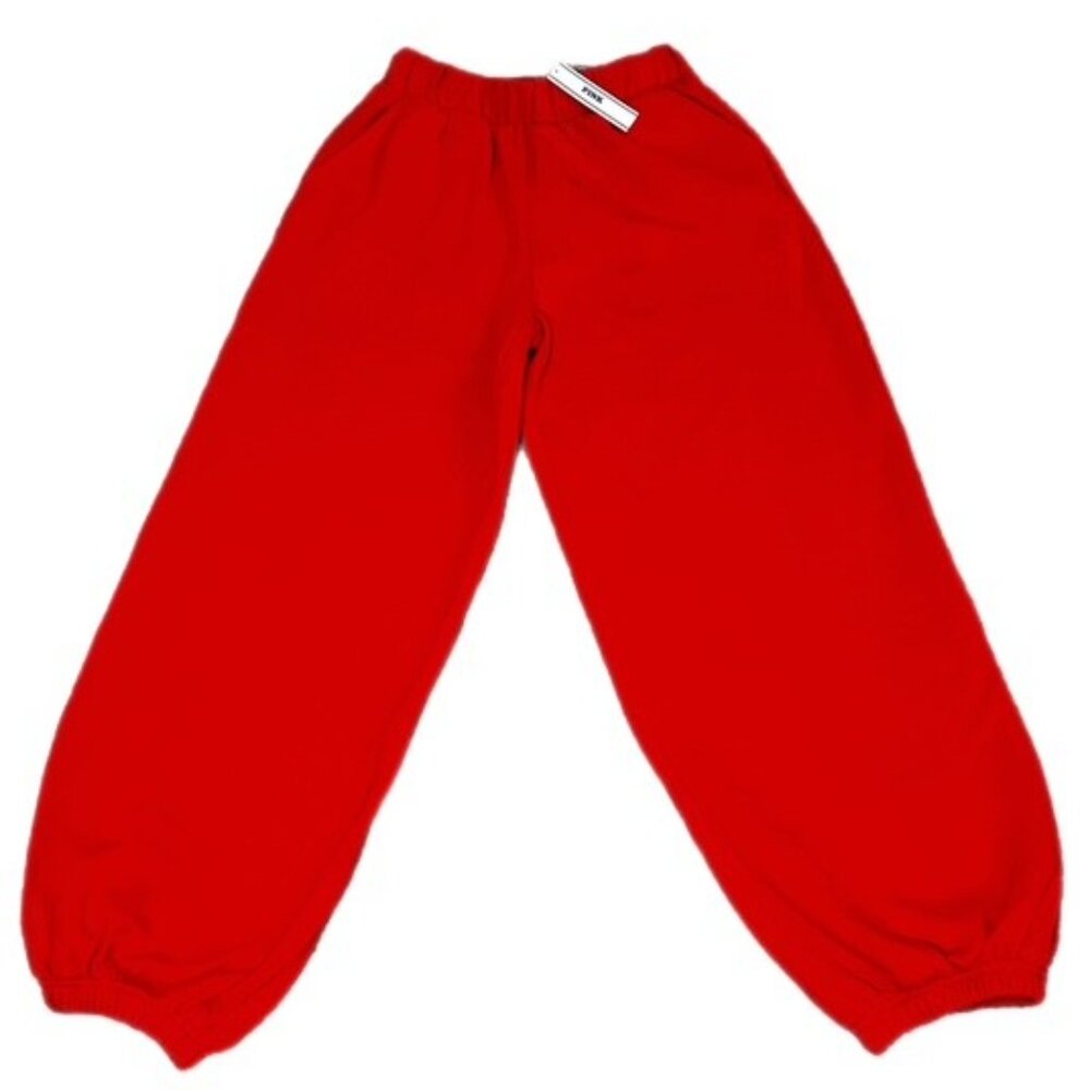PINK Victoria's Secret Joggers Sweatpants Red New With Tags Size XS